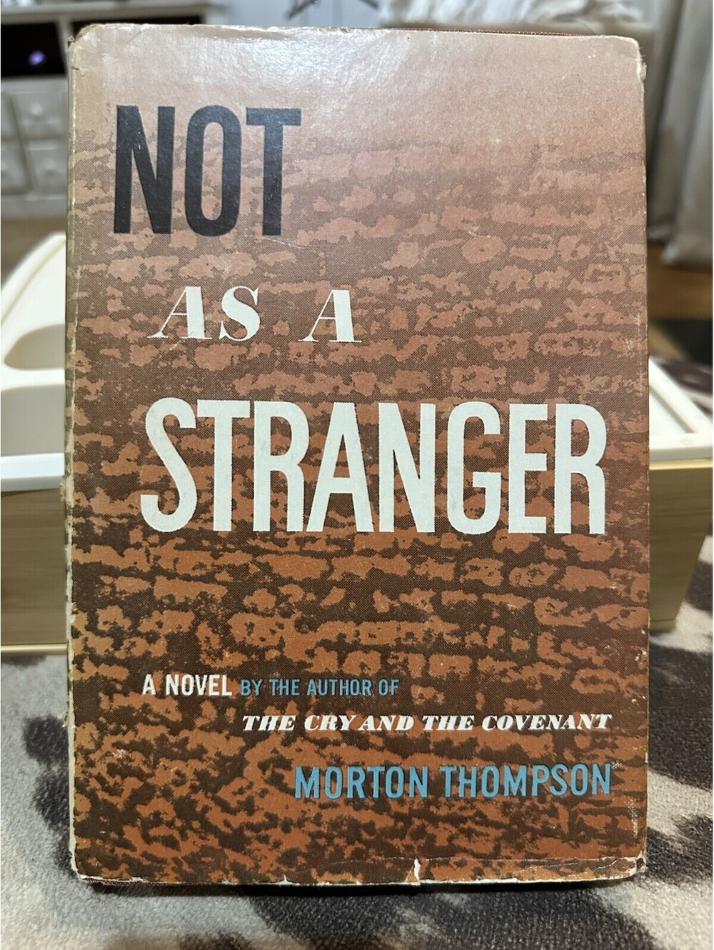 Not As A Stranger 1954 Morton Thompson Hardcover Scribner Vintage